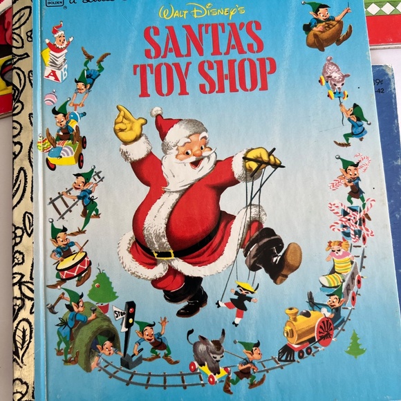 Vintage Little Golden Books Christmas lot of 5 - Picture 7 of 14